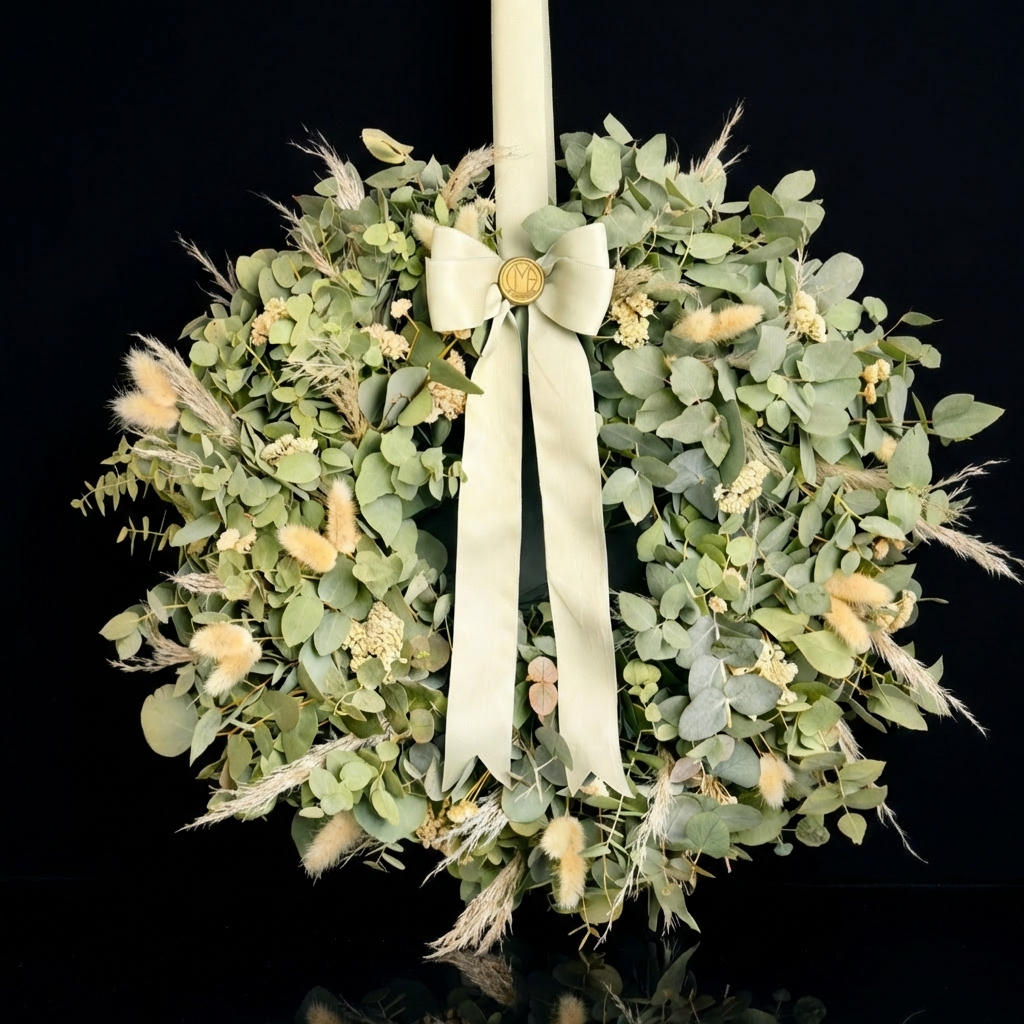 ghirlanda green la gardenia floral design 2026
